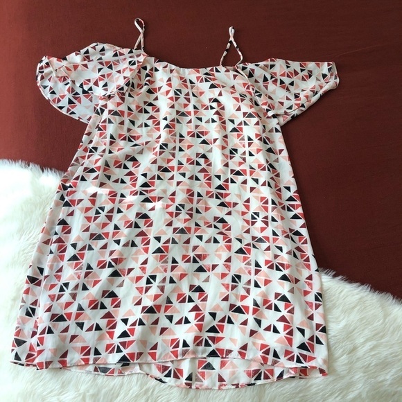 NWT DO+BE cold shoulder triangle mini dress sz.S - Picture 1 of 2